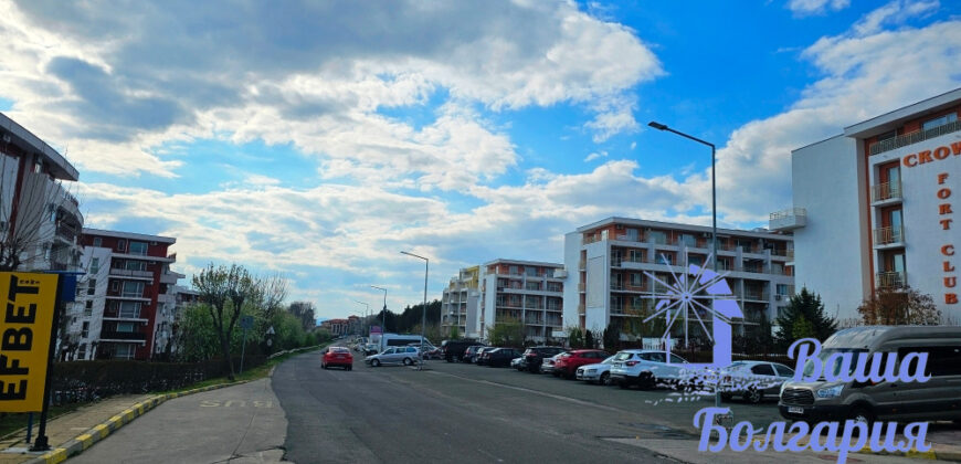 Апартамент с двумя спальнями с видом на море в комплексе Crown Fort Club