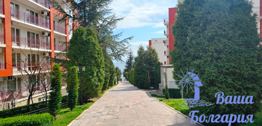 Апартамент с двумя спальнями с видом на море в комплексе Crown Fort Club